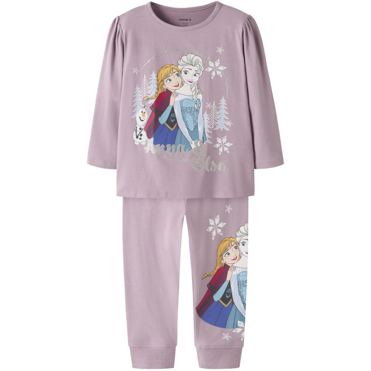 Name It Mauve Shadows Nmfnessi Frozen Ls Natttøy Wdi