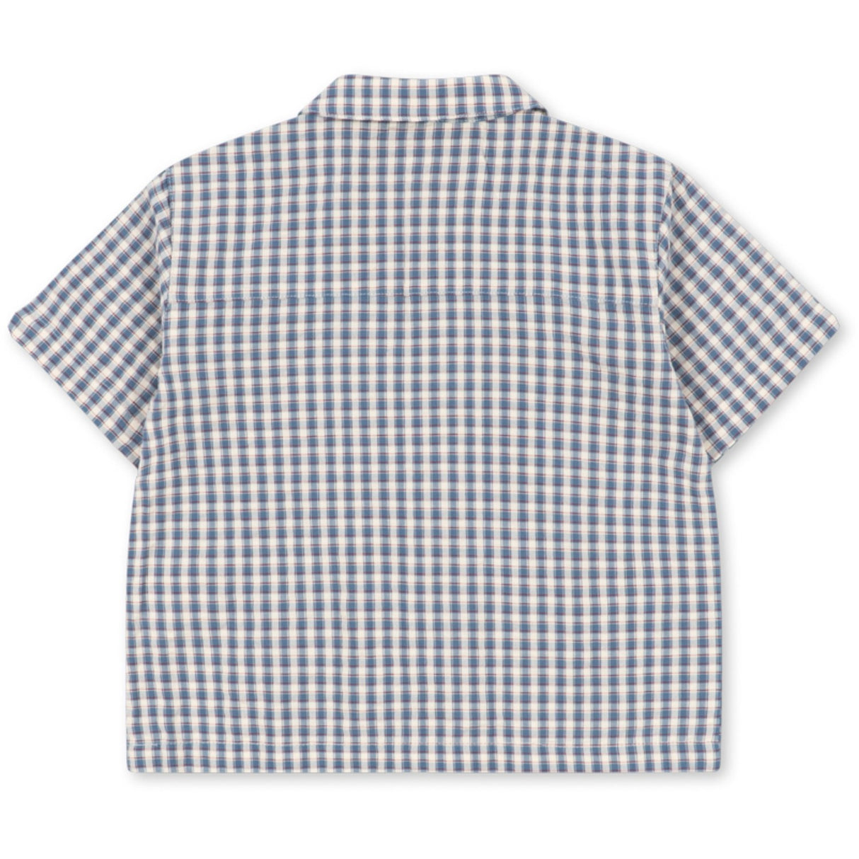 Konges Sløjd Captains Check Kim Ss Skjorte Gots