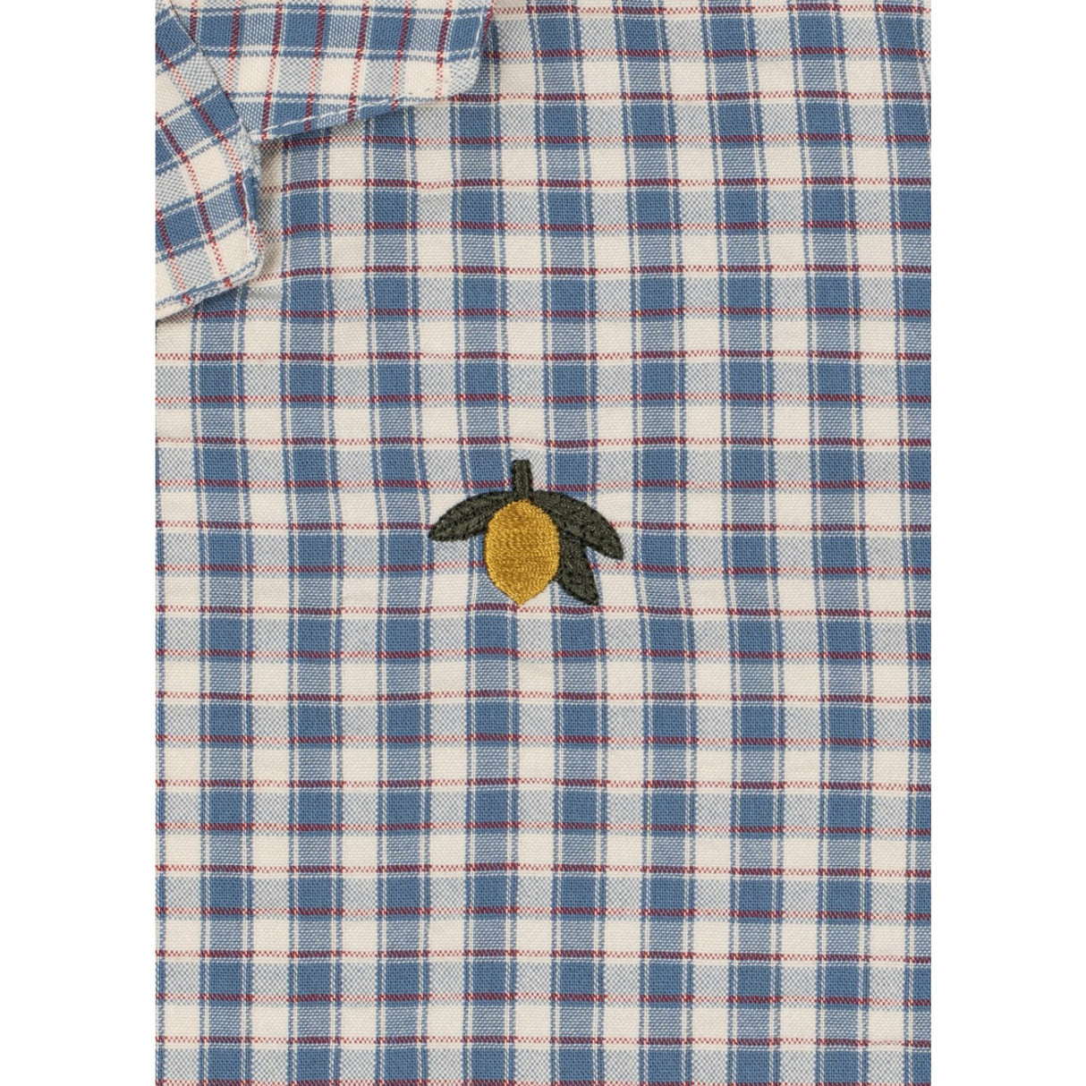 Konges Sløjd Captains Check Kim Ss Skjorte Gots