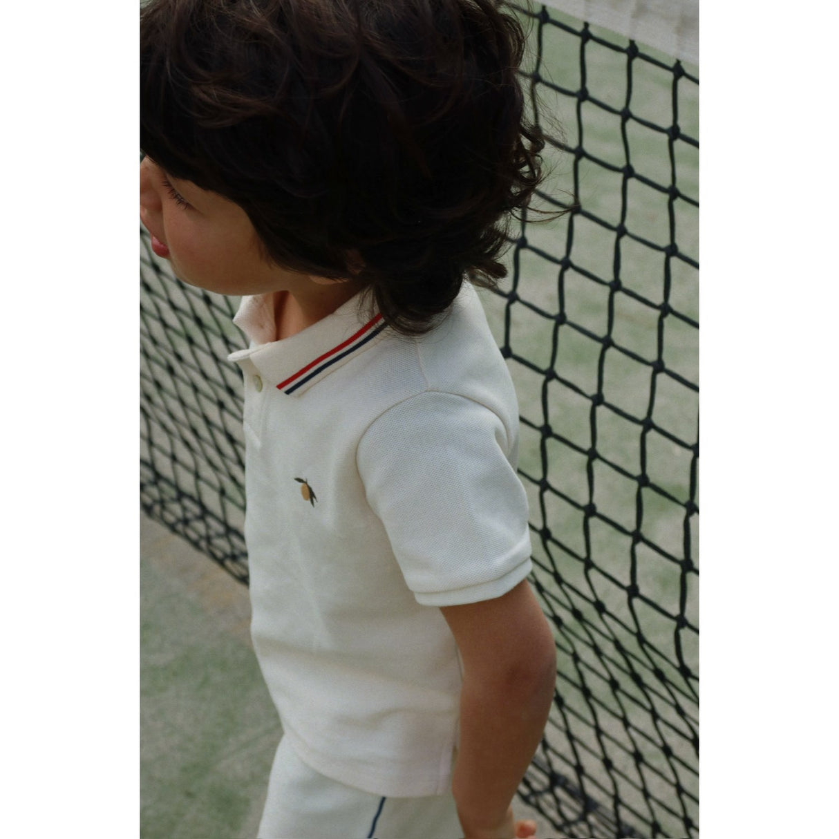 Konges Sløjd Antique White Florian Polo Skjorte Gots