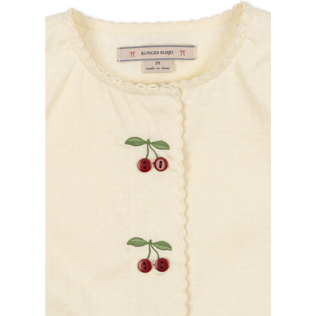 Konges Sløjd Cloud Cream Evia Cherry Kjole Gots