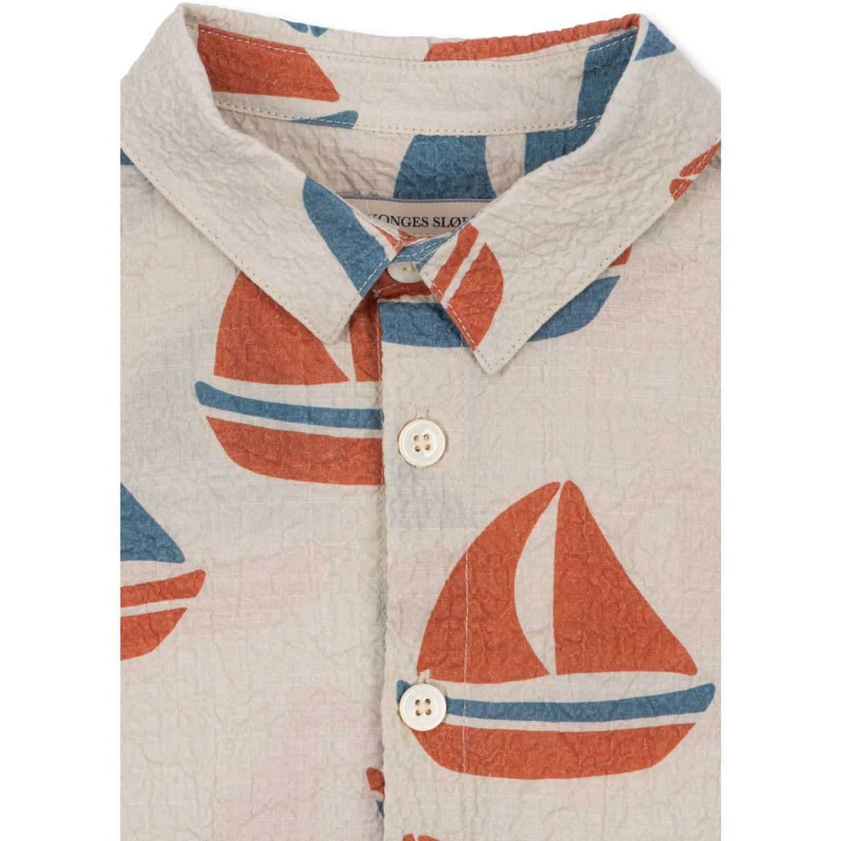 Konges Sløjd Ahoy Elliot Ss Skjorte Gots