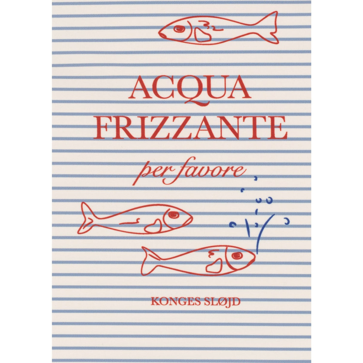 Konges Sløjd Stripe Bluie Aster Swim Bluse Grs