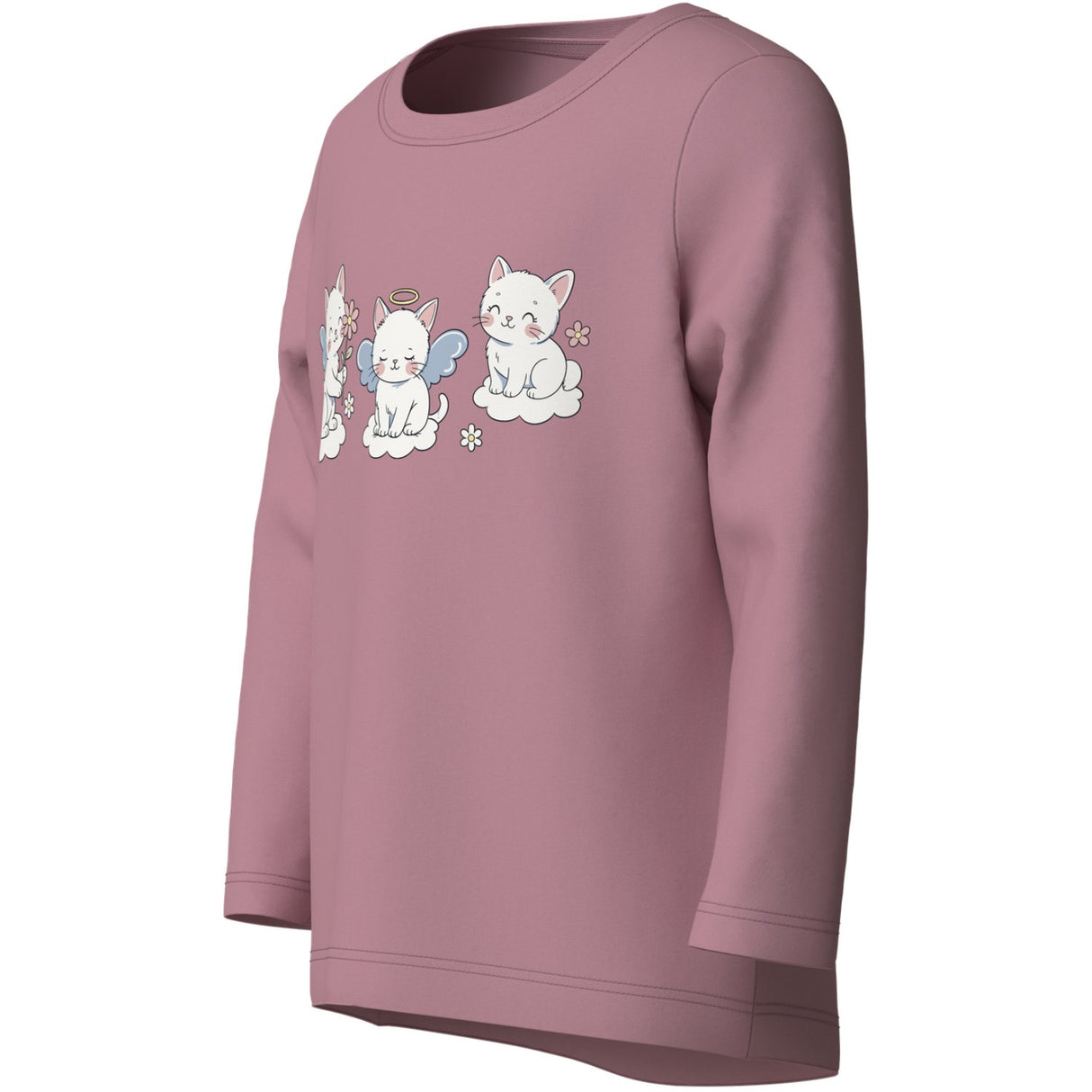 Name It Lilas Cats Nmfvix Ls Topp