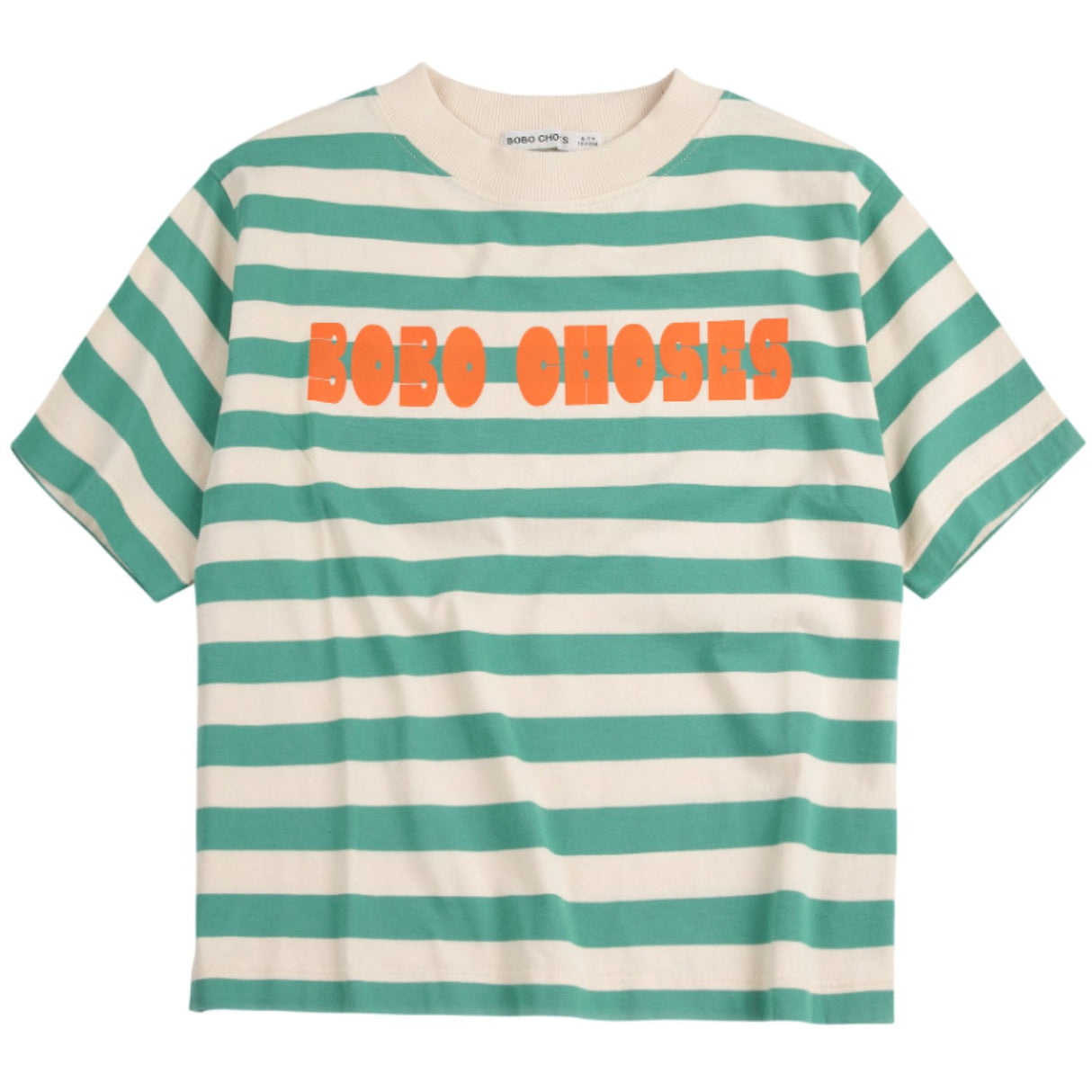 Bobo Choses Offwhite Bobo Choses Modern Striped T-Shirt