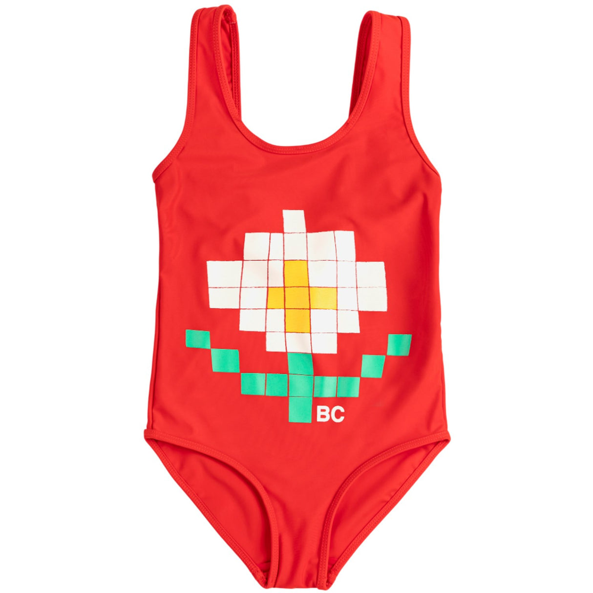 Bobo Choses Red Pixel Daisy Badedrakt