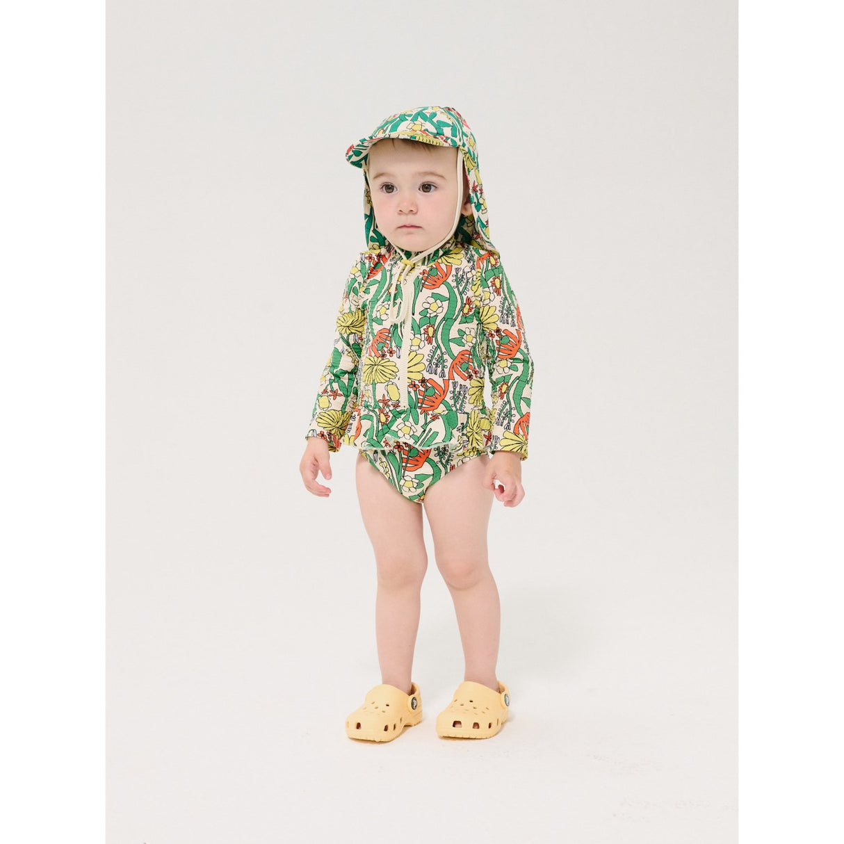 Bobo Choses Multicolor Farge Herbalist All Over Swim Overall