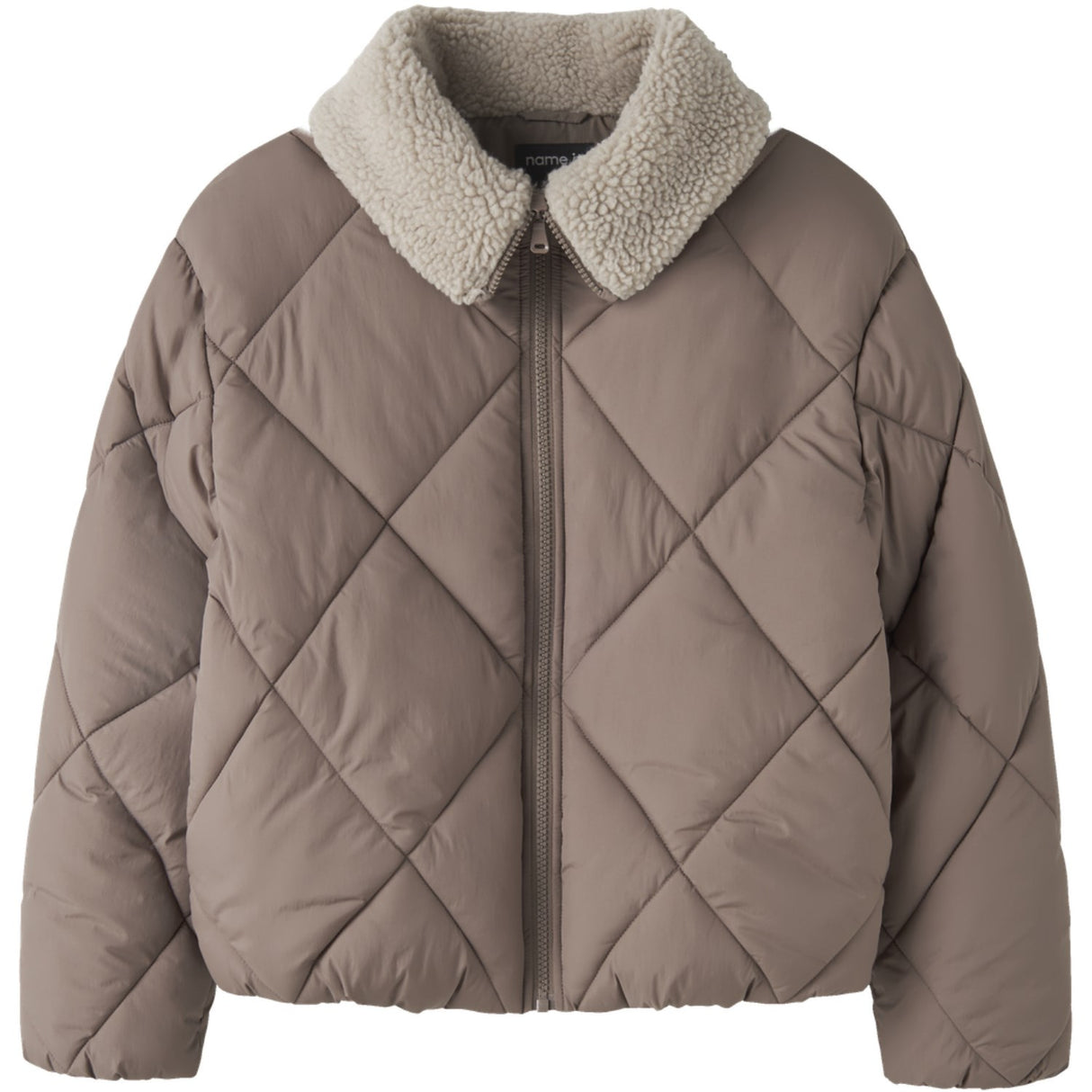 Name It Brown Lentil Nkfmelbourne Puffer Jacket2