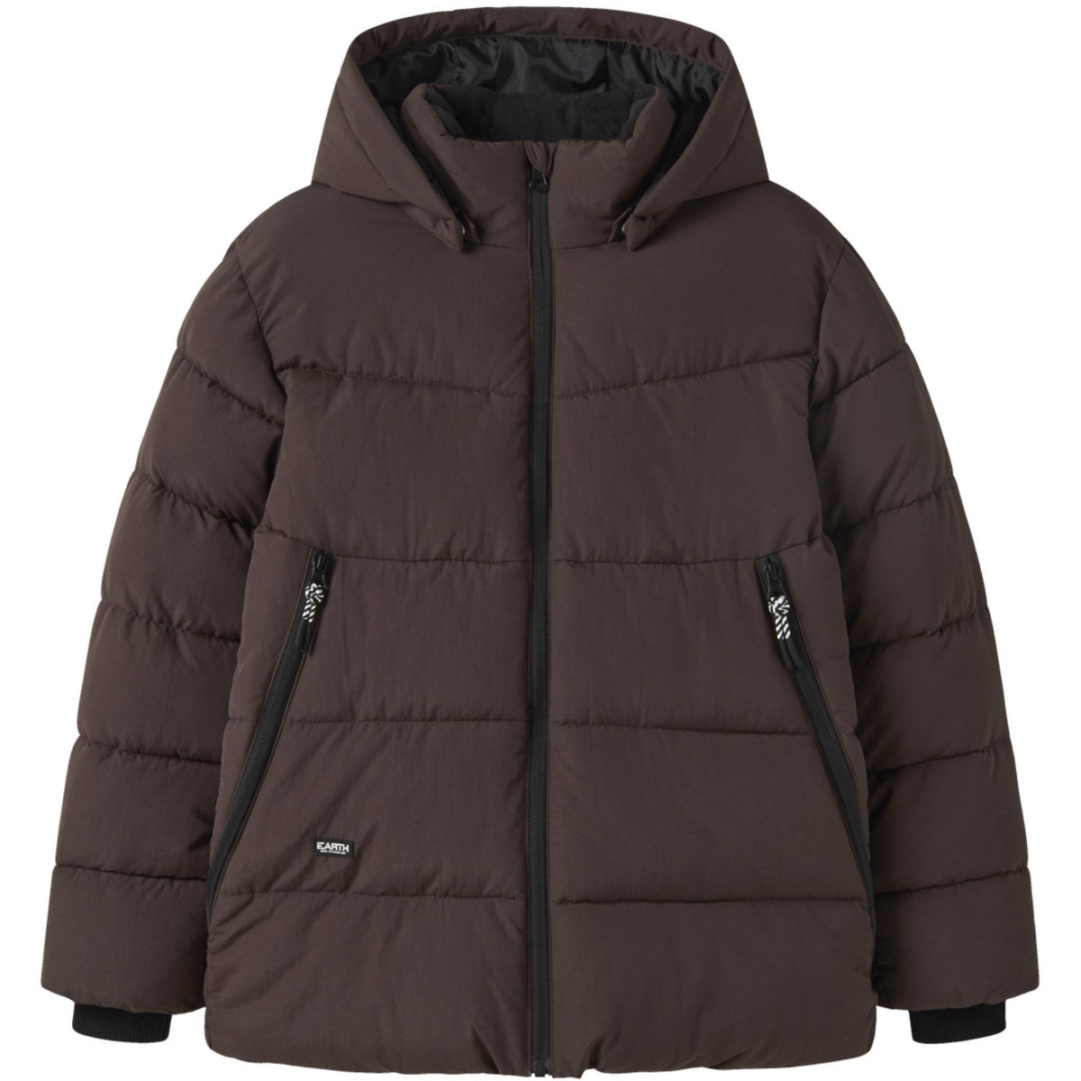 Name It Seal Brown Nkmmelvin Puffer Jakke