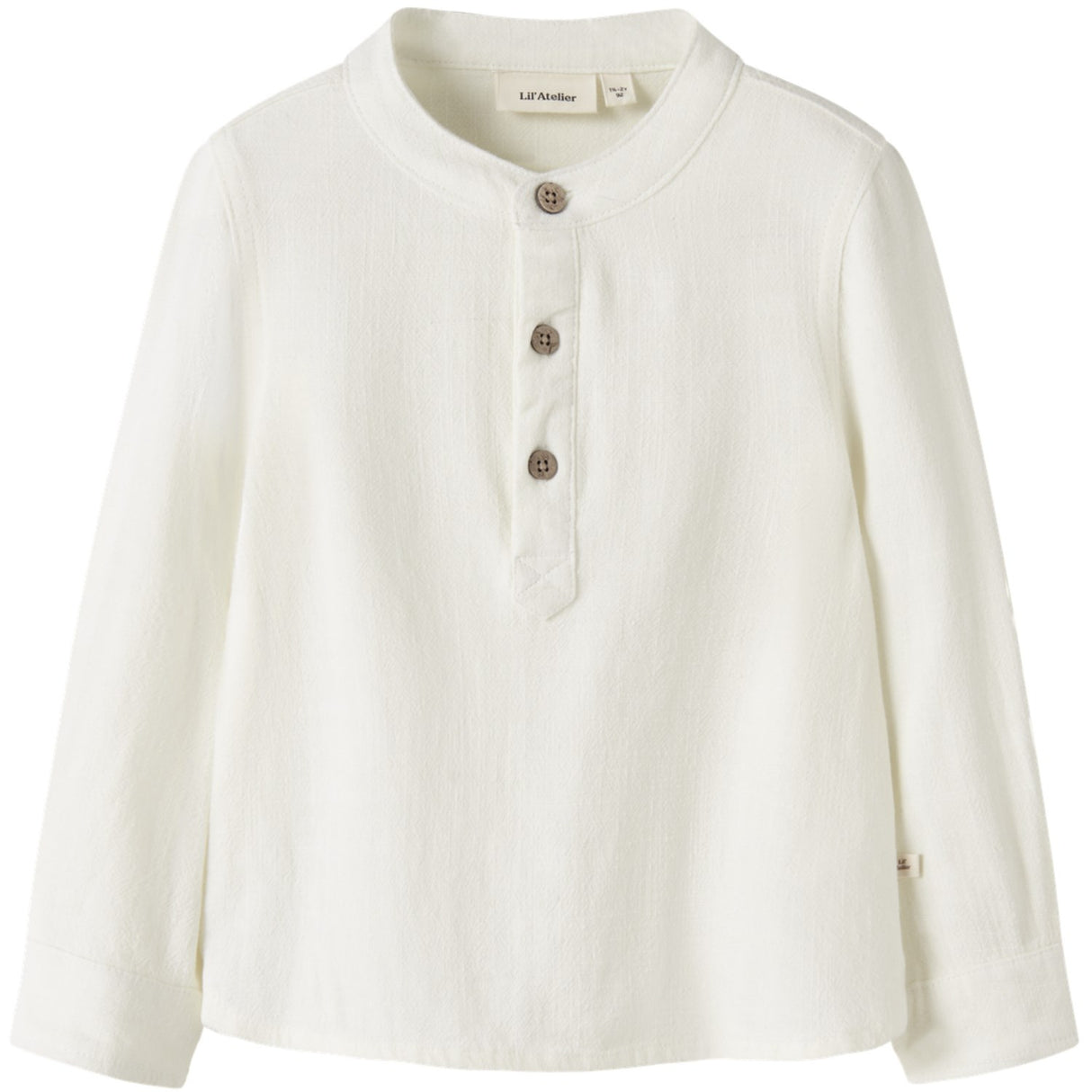 Lil'Atelier Coconut Milk Nmmfreddie Ls Loose Skjorte Lil