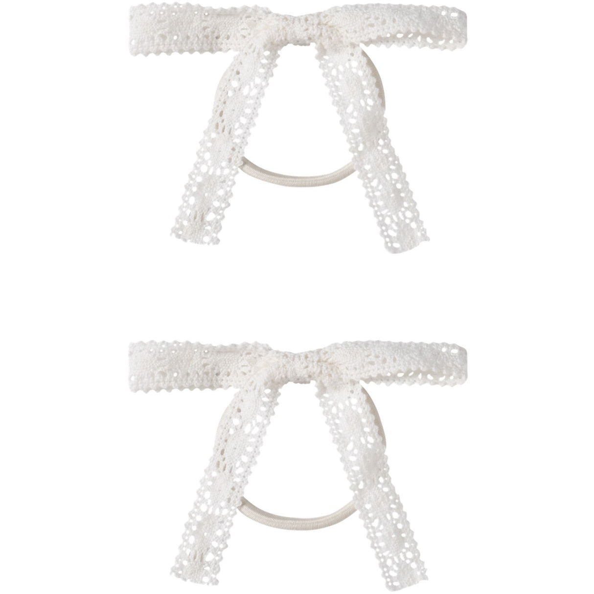 Lil'Atelier Coconut Milk Nmfacc-Hua 2-Pakning Hair Elastic Lil