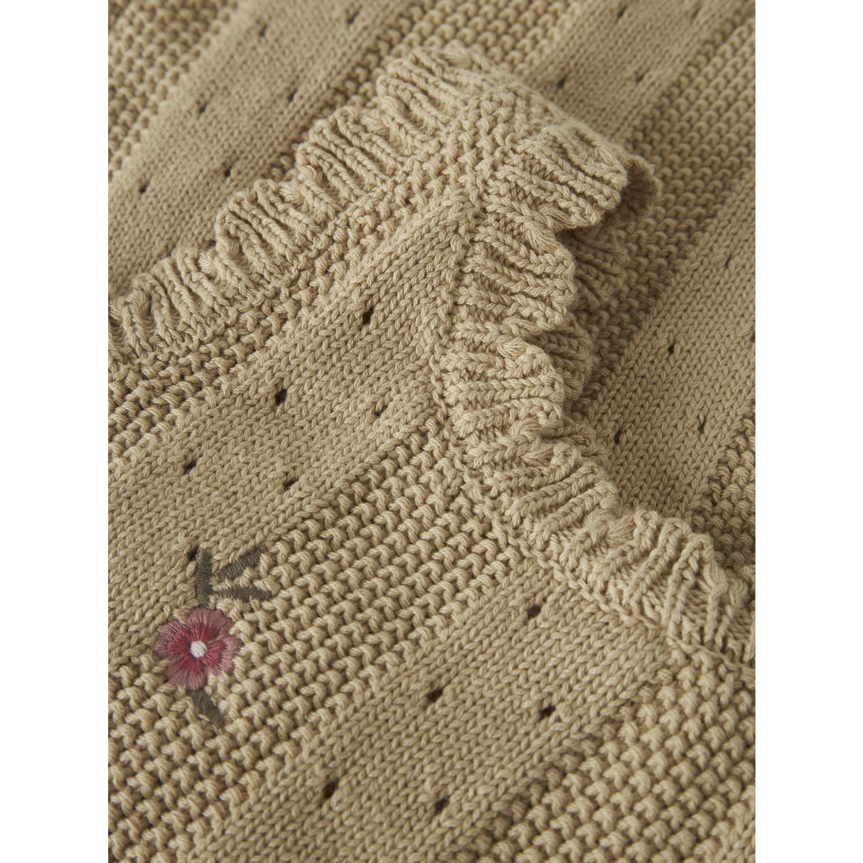 Lil'Atelier Mojave Desert Nmfhalyn Stropp Strikk Topp Lil
