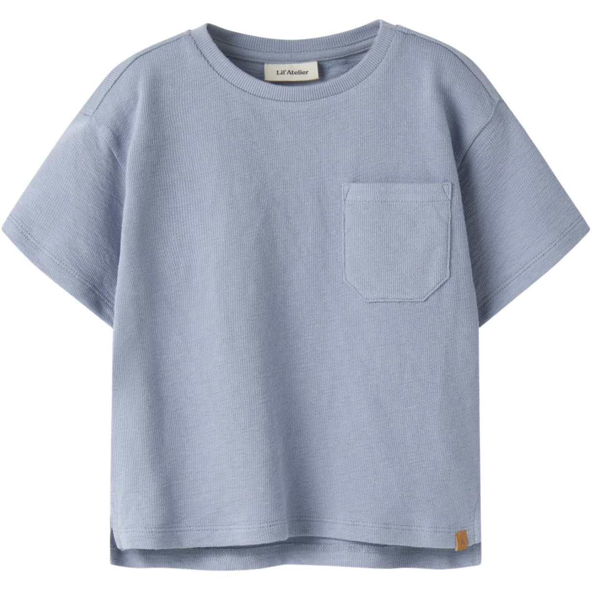 Lil'Atelier Dusty Blue Nmmdias Lop Ss Loose Sweat Lil