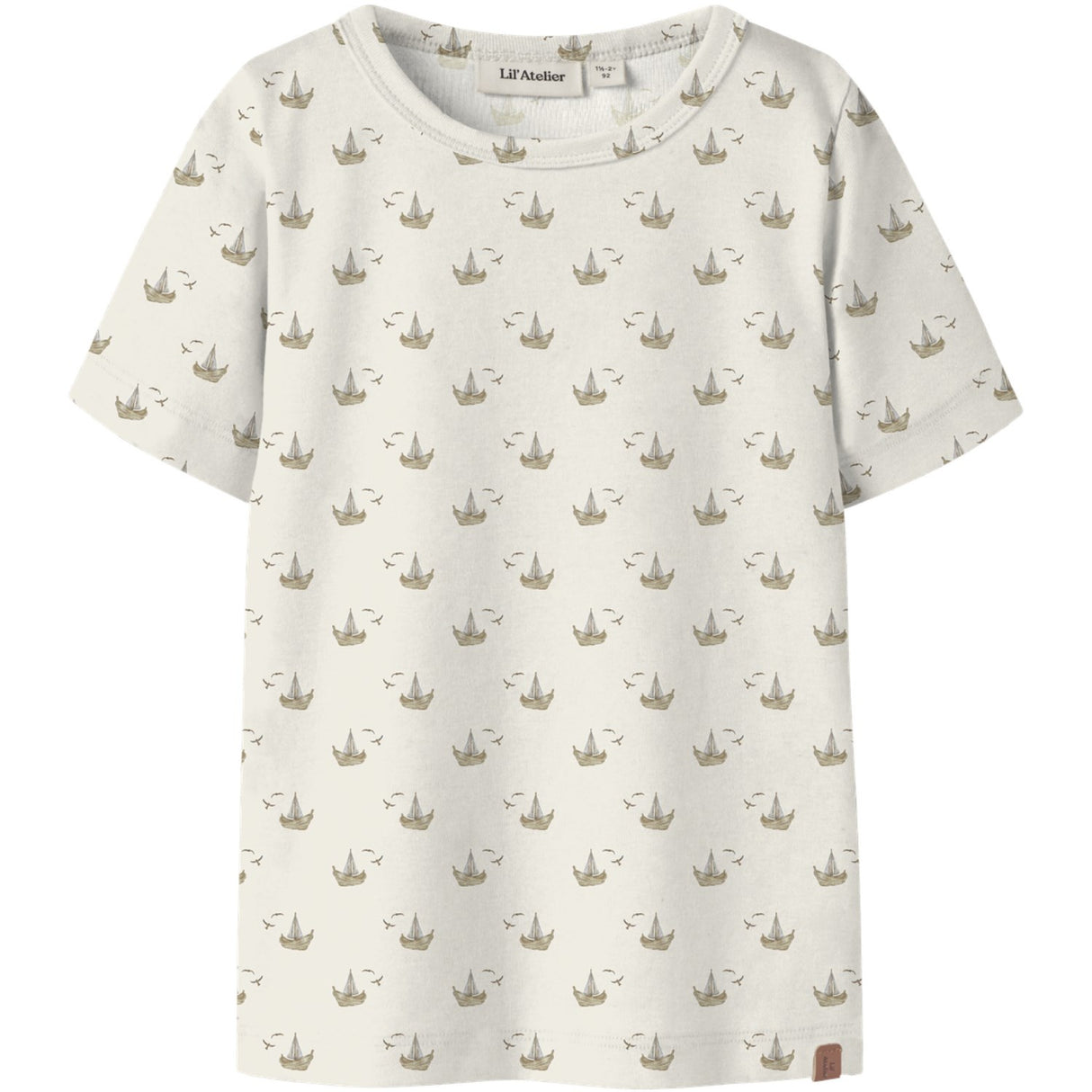 Lil'Atelier Coconut Milk Boat Nmmgayo Sor Ss Slim Topp Lil