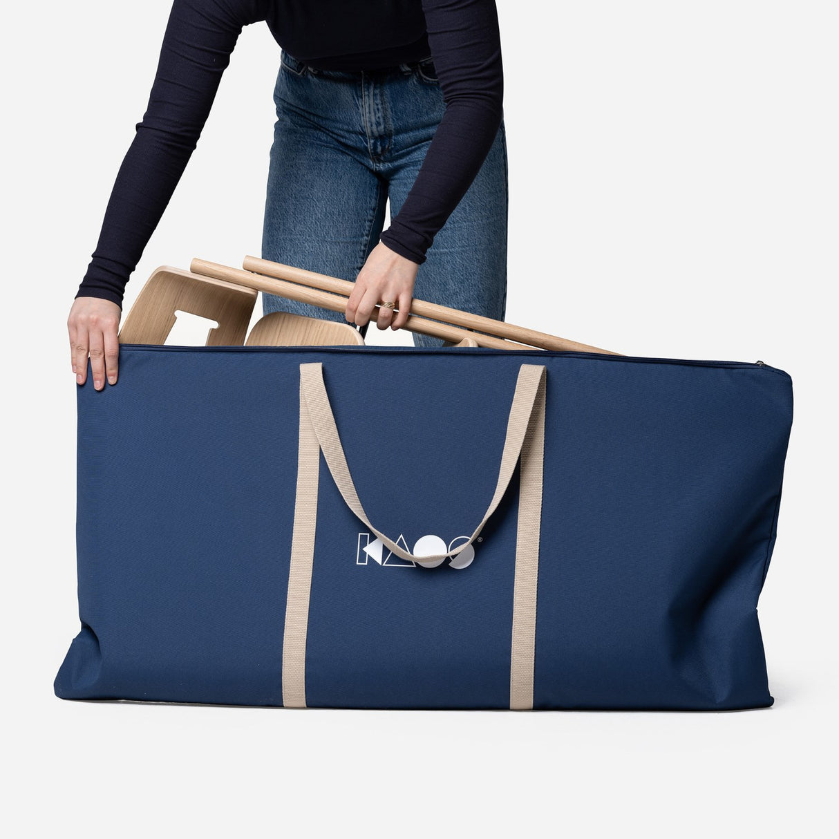 KAOS Dark Denim KLAPP® Travel Veske