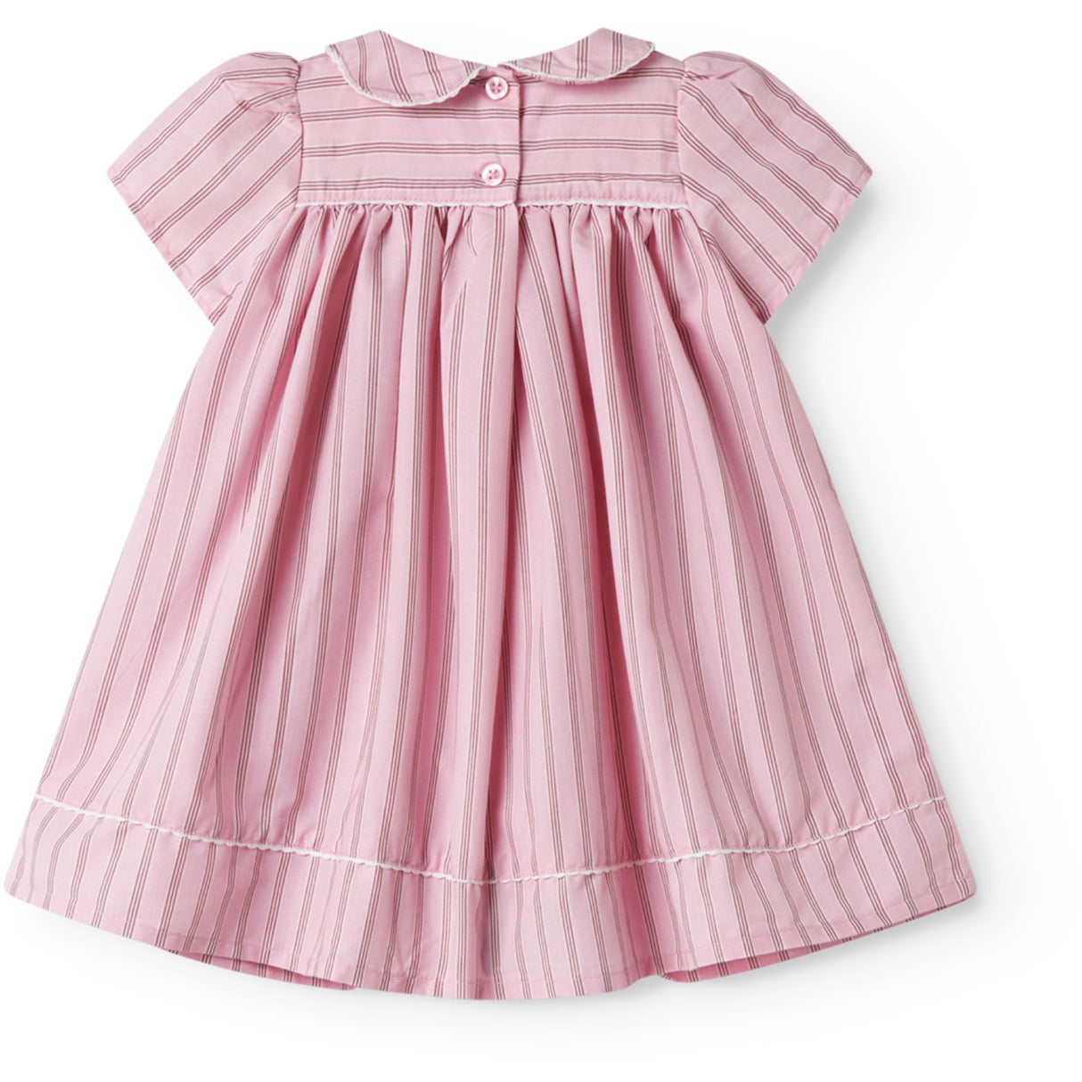 MarMar Smooth Cotton Bonbon Pink Stripes Dulla Kjole