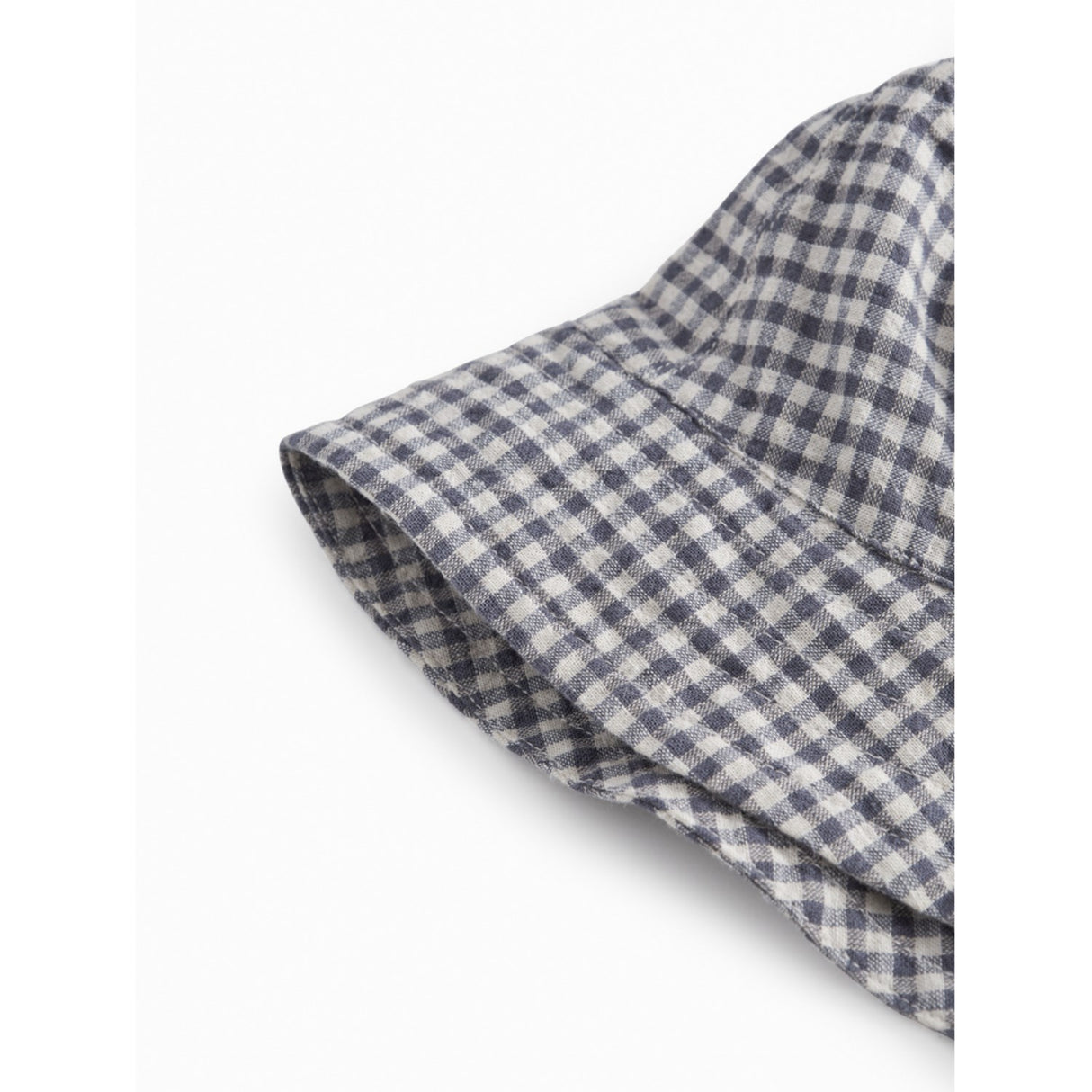 MarMar Cotton Linen Marine Check Arida Lue