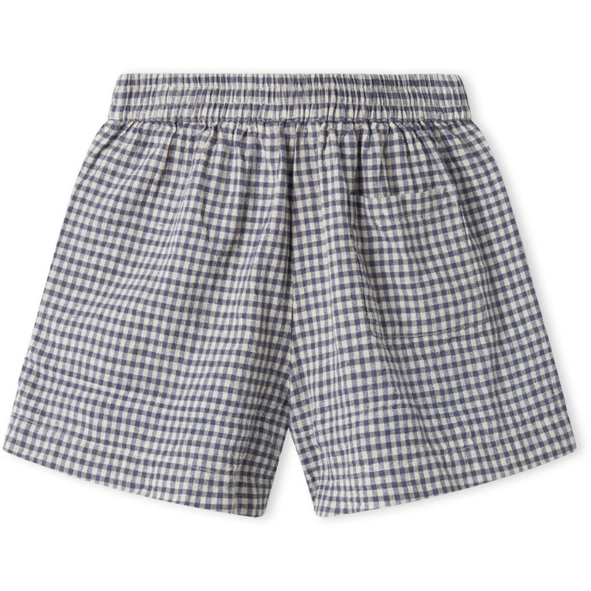 MarMar Cotton Linen Marine Check Pinon Shorts