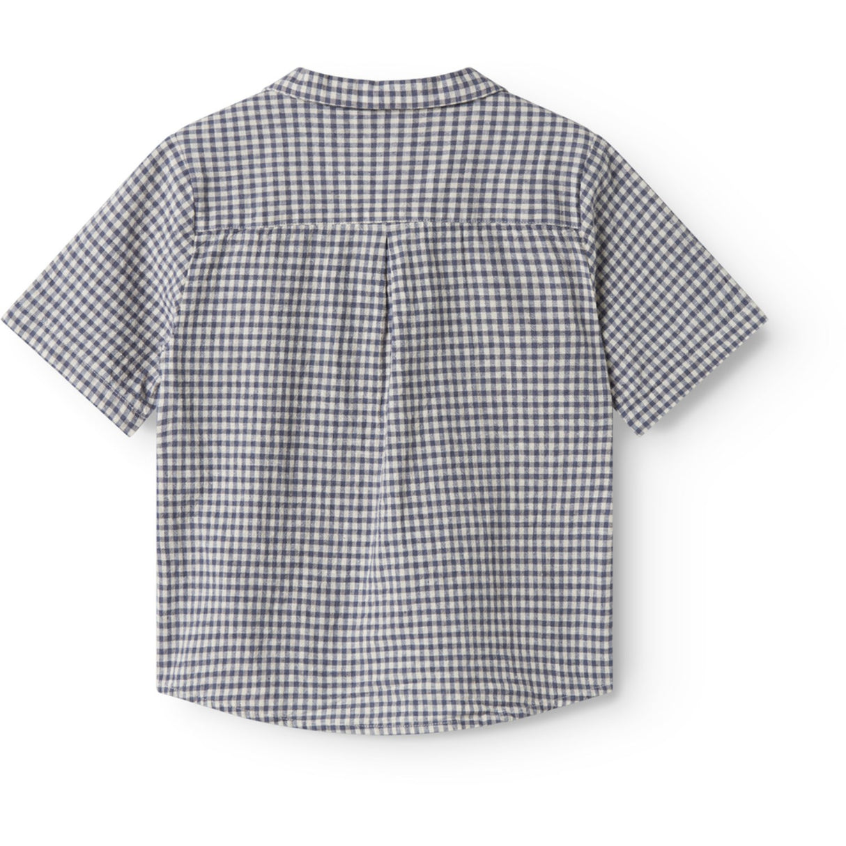 MarMar Cotton Linen Marine Check Tage Skjorte