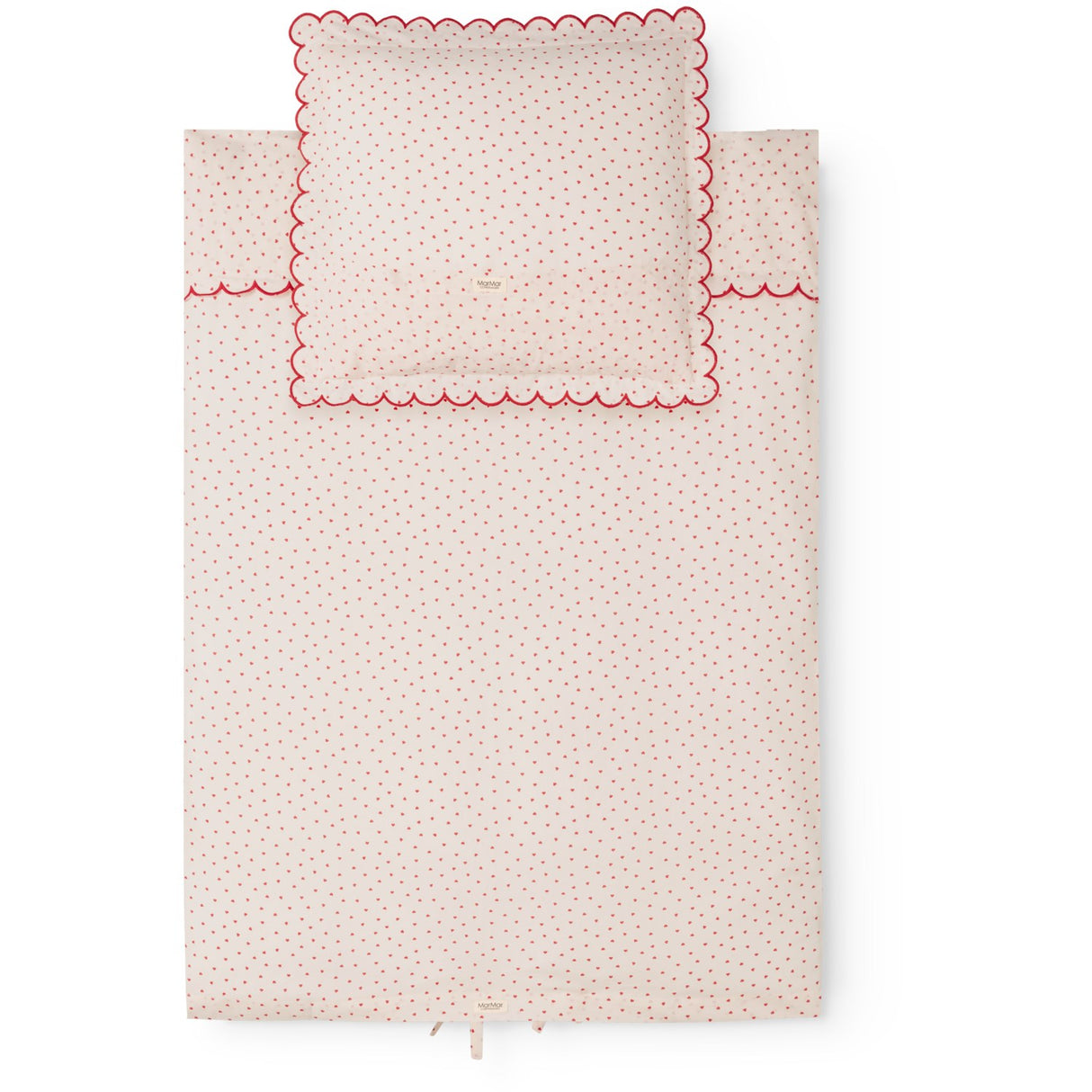 MarMar Crispy Poplin Acc Happy Hearts Seng Lin Scallop Baby