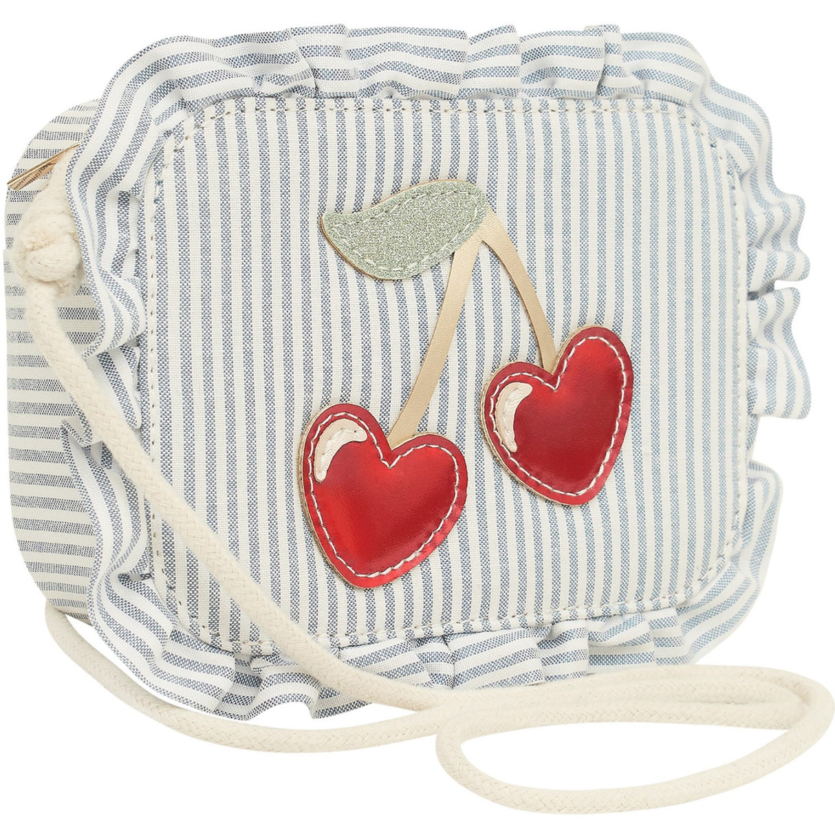 Mimi & Lula Skulderveske - Striped Cherry Mon Cheri
