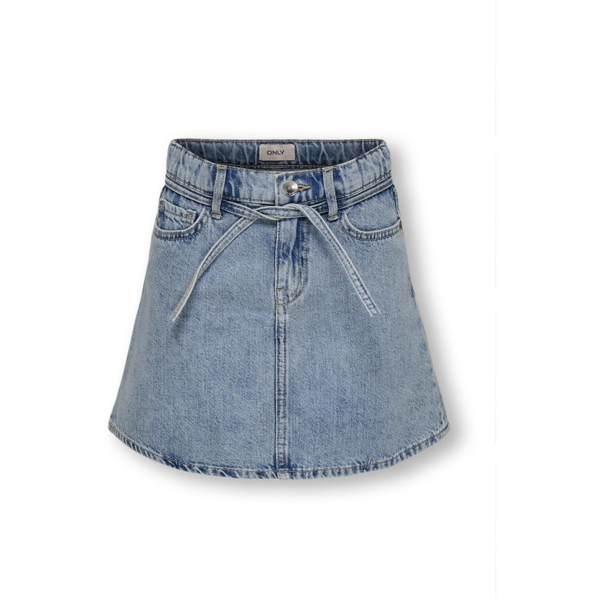 kids ONLY Light Blue Denim Kogeden Belte A-Skirt Dnm Pim