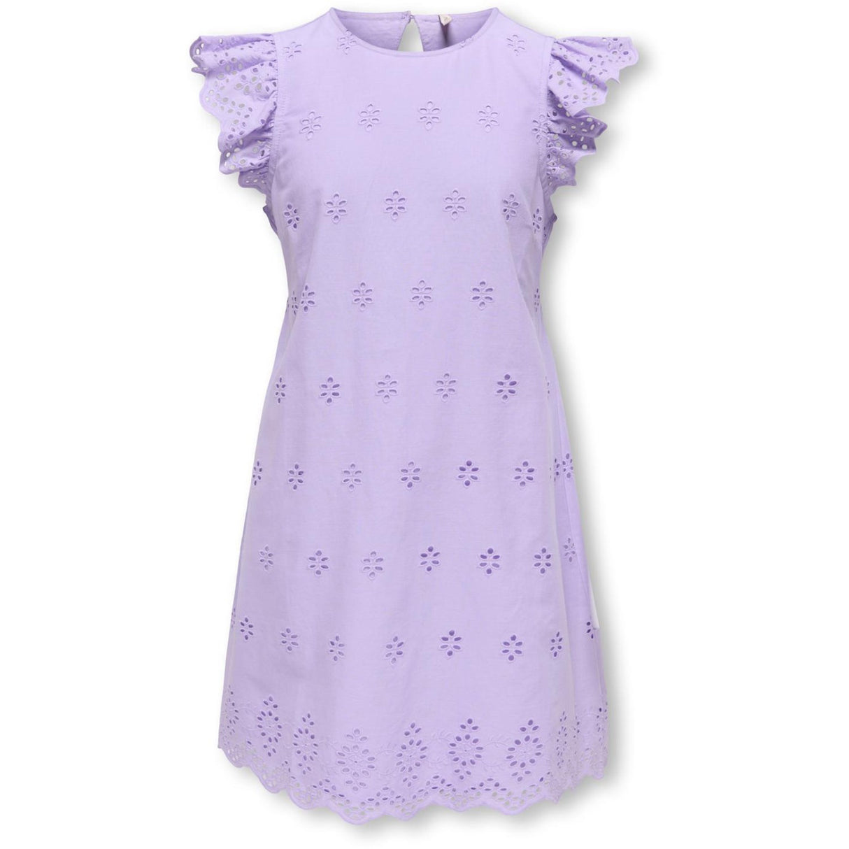 kids ONLY Lilac Breeze Koglou Life Emb Ss Open Back Kjole Wvn