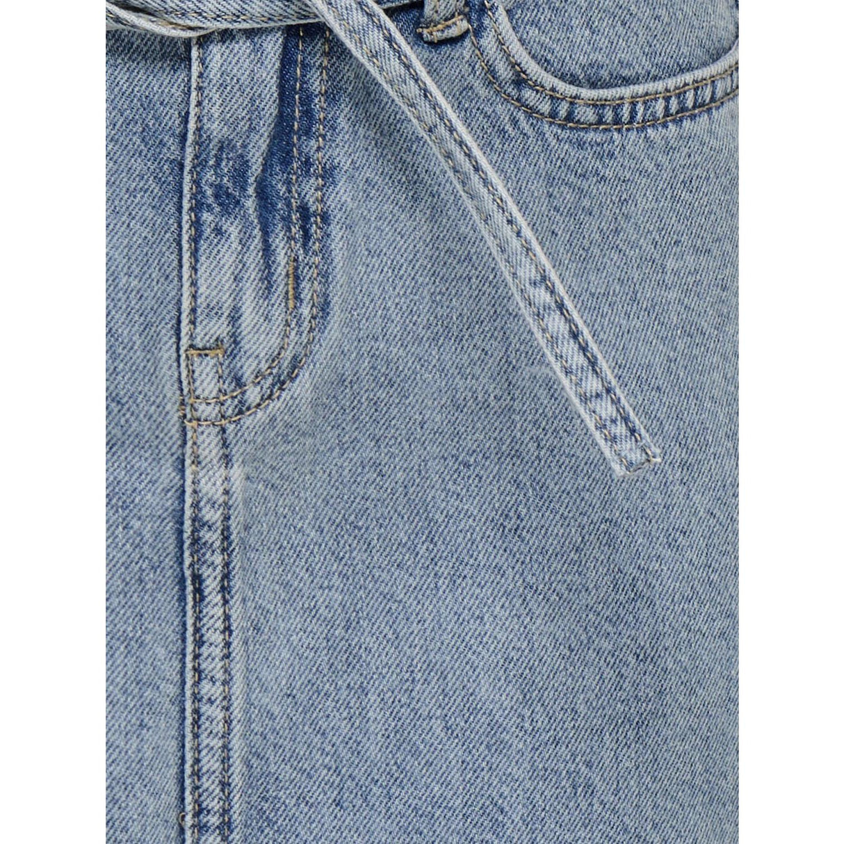 kids ONLY Light Blue Denim Kogeden Belte A-Skirt Dnm Pim