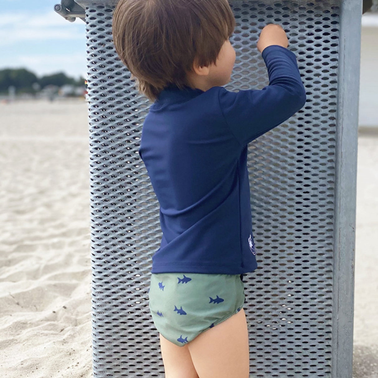 Petit Crabe Blue Sydney Badebluse