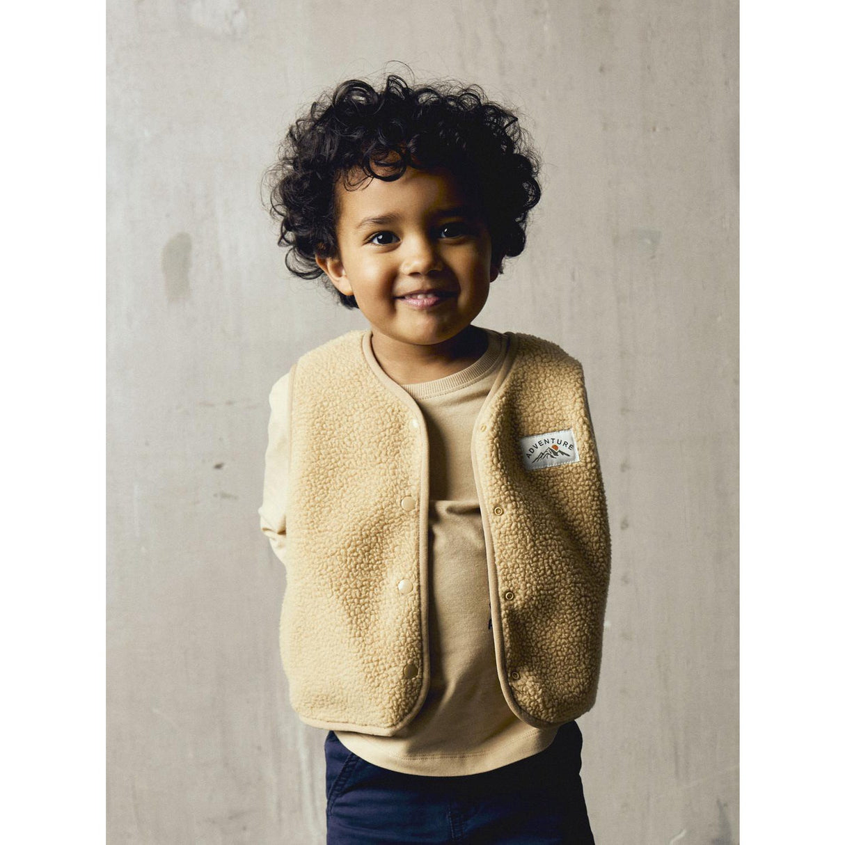 Name It Sesame Nmmowe Sl Nreg Teddybjørn Vest