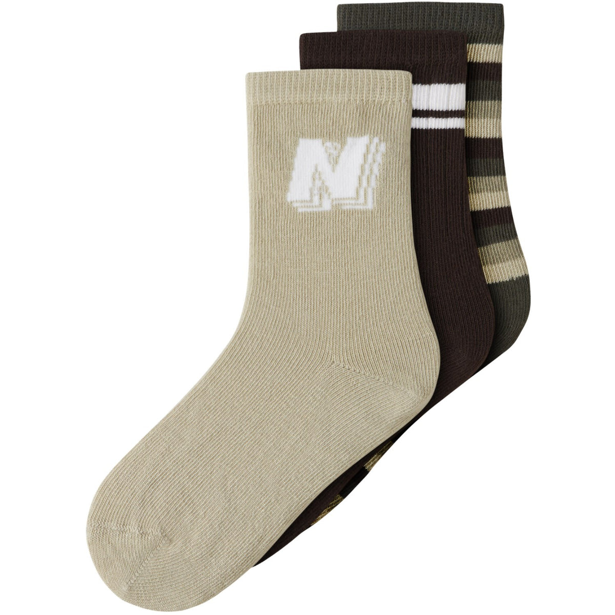 Name It Olive Night Nmmonel 3P Strømper