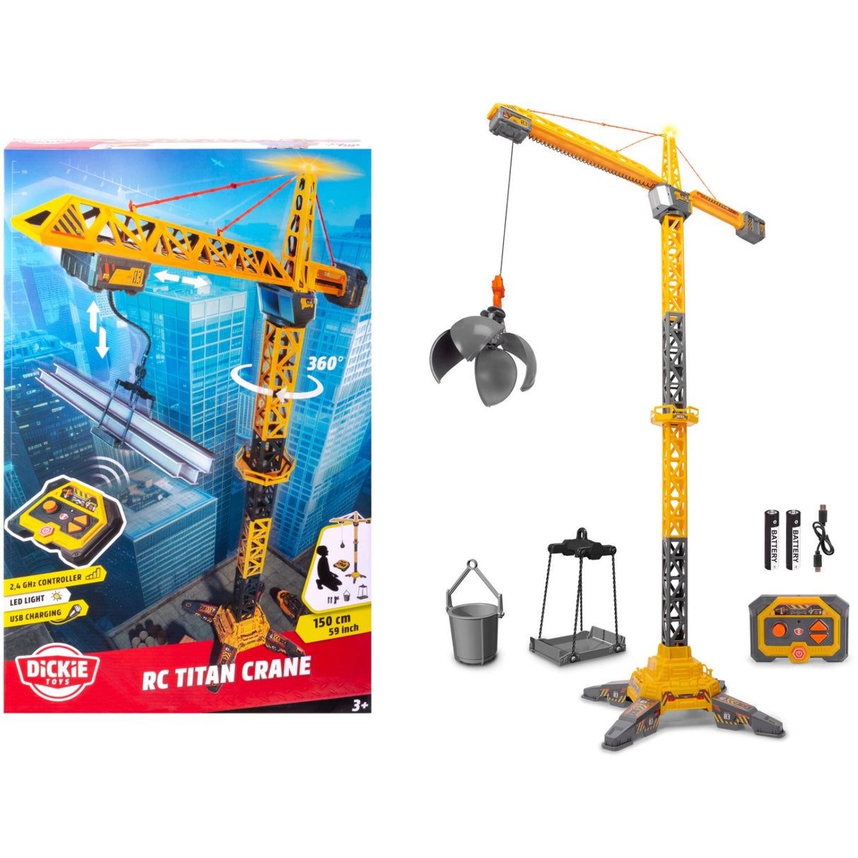 Dickie Toys RC Titan Crane