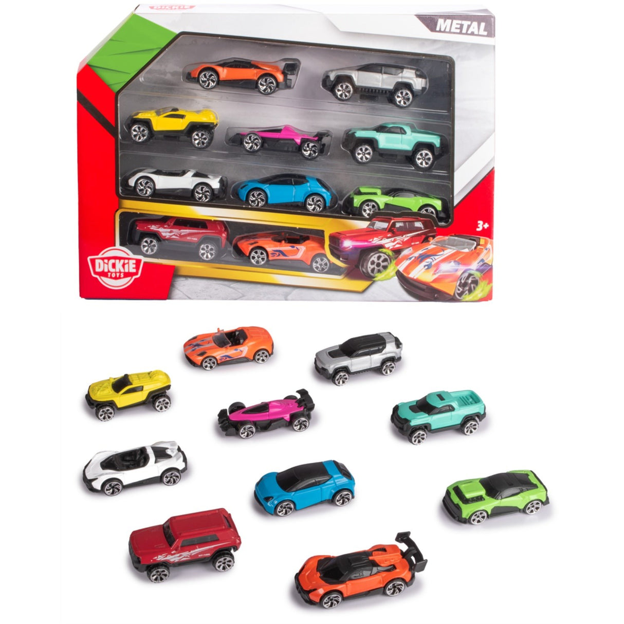 Dickie Toys Die-cast Vehicles 10 Pack