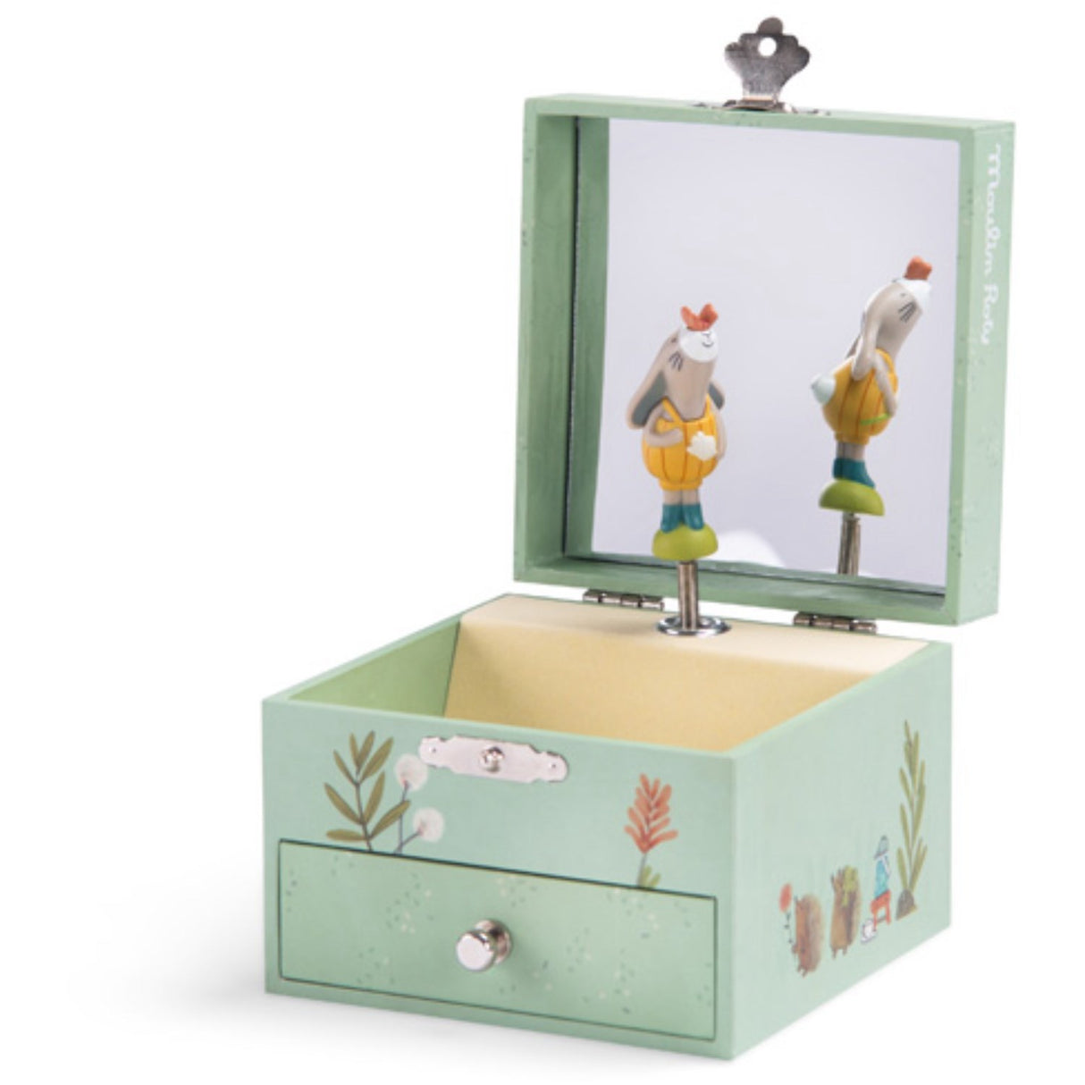 Moulin Roty smykkeskrin med musikk - Trois Petits Lapins