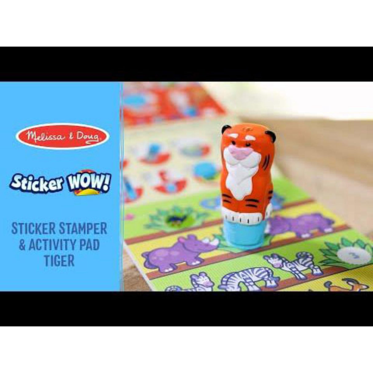 Melissa & Doug Brun Sticker Wow! Activity Pad Set Hund