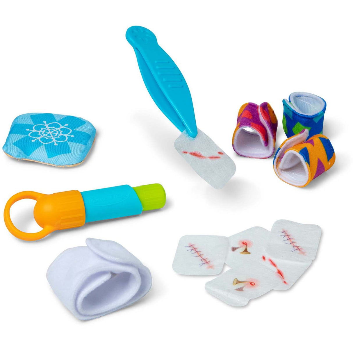 Melissa & Doug Multifarvet Legesæt Pretend Play Set Boo-Boos & Bandages