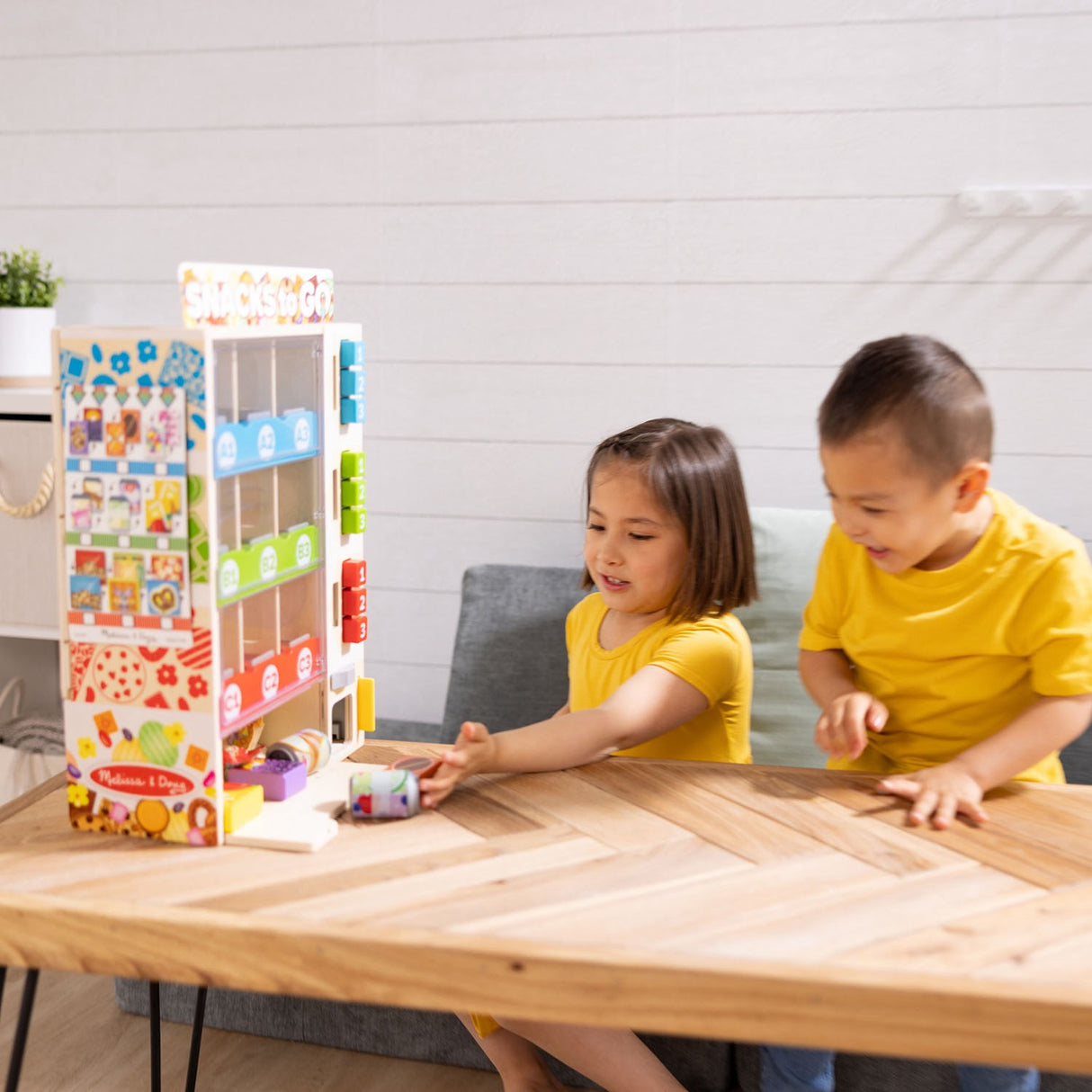 Melissa & Doug Multifarvet Legesæt - Salgsautomat: Snacks To Go