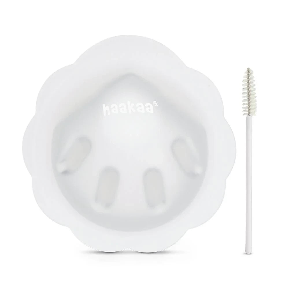 Haakaa Petal myk silikonmelkesamler
