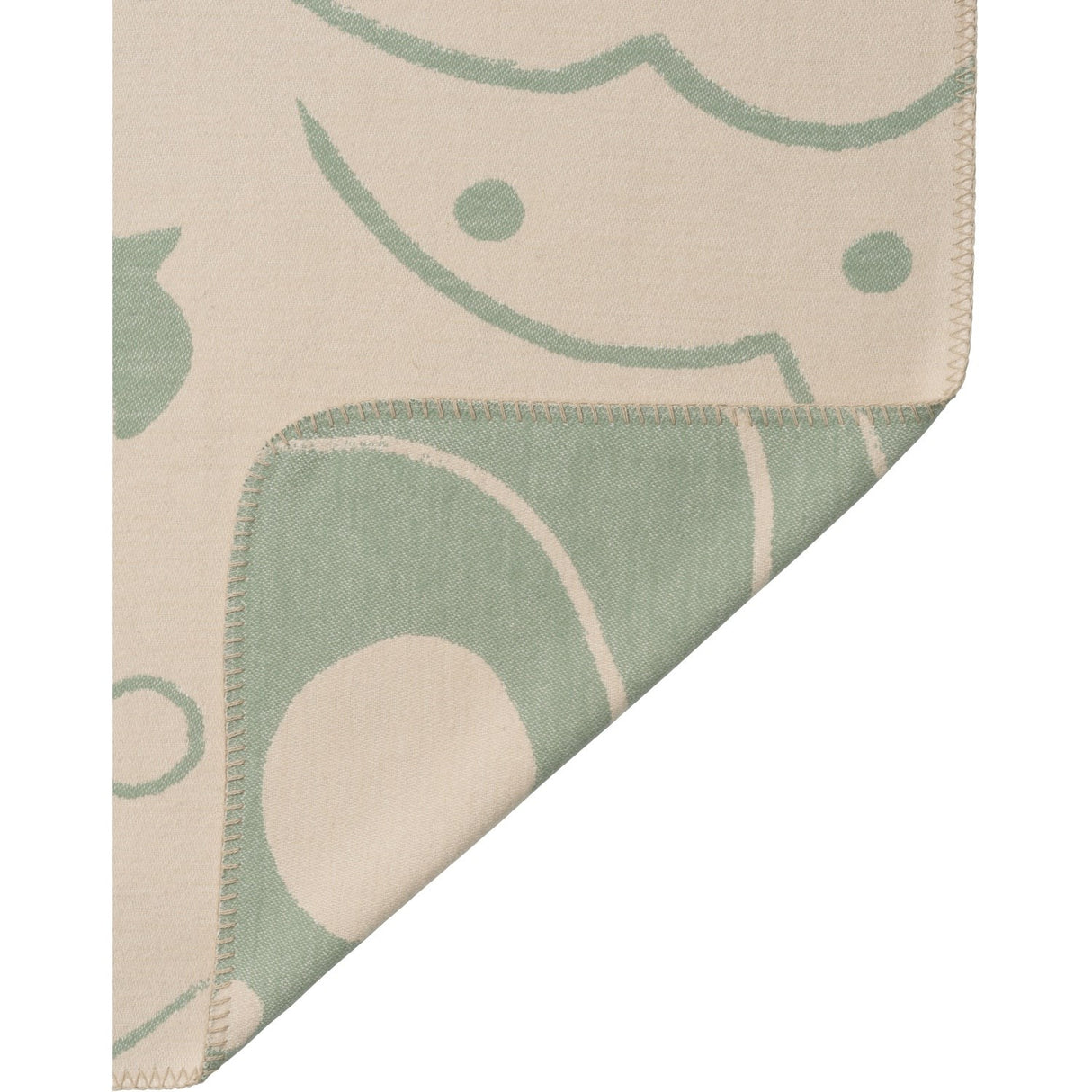 Ferm Living Tea Green/Parchment Skye Teppe