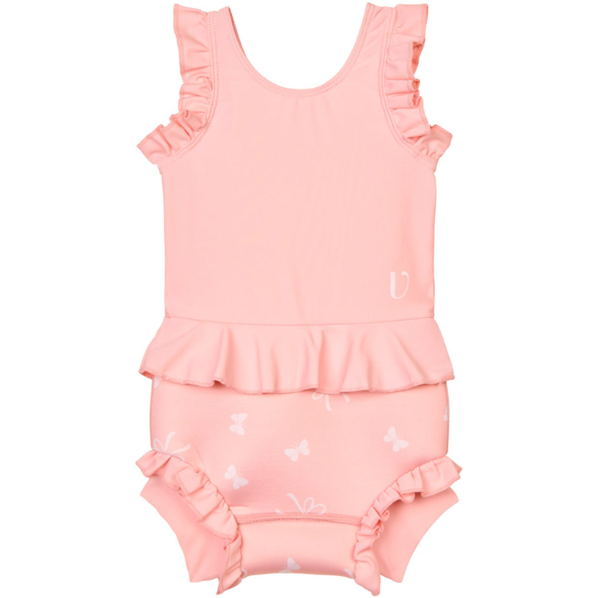 Vanilla COPENHAGEN English Rose Butterfly & Bow Badedrakt Neoprene