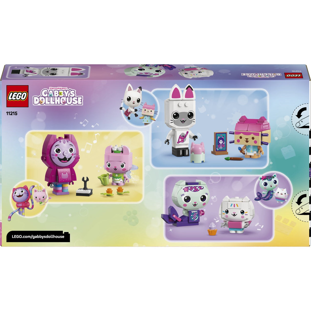 LEGO® Gabbys Klodsbyggede Kattevenner 11215