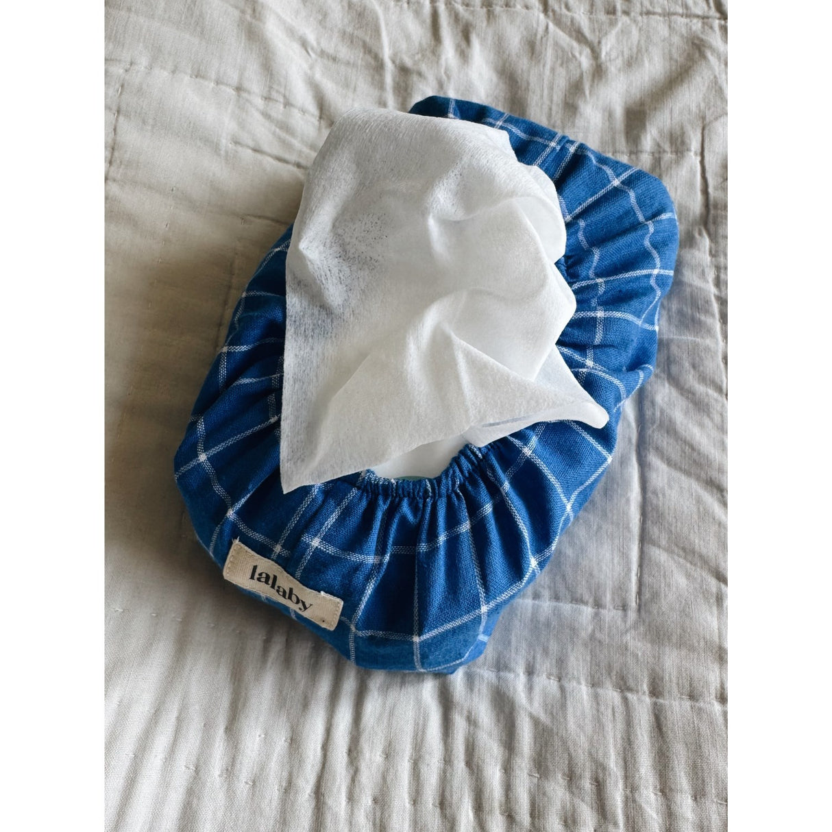 Lalaby Art Blue Wet Wipe Cover