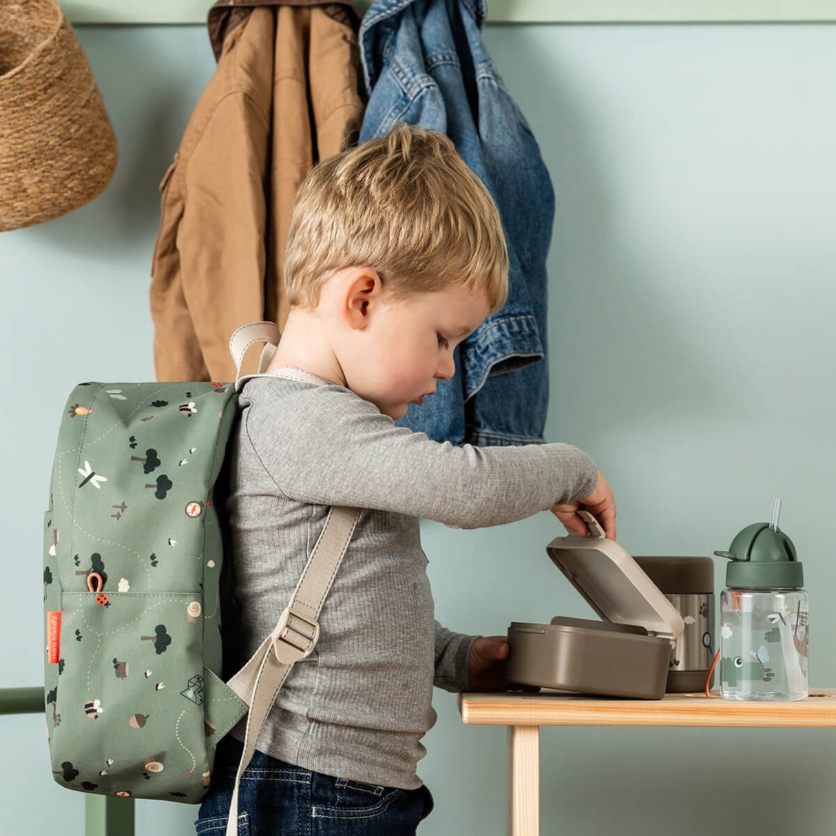 DonebyDeer Sand Tiny Trails Tiny Lunch Eske Med Snack Picks