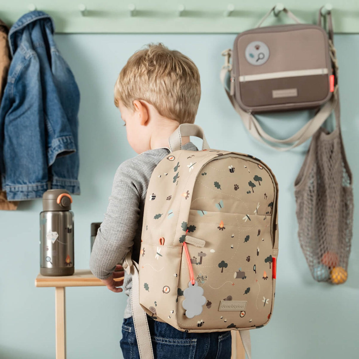 DonebyDeer Sand Tiny Trails Kids Rygsekk