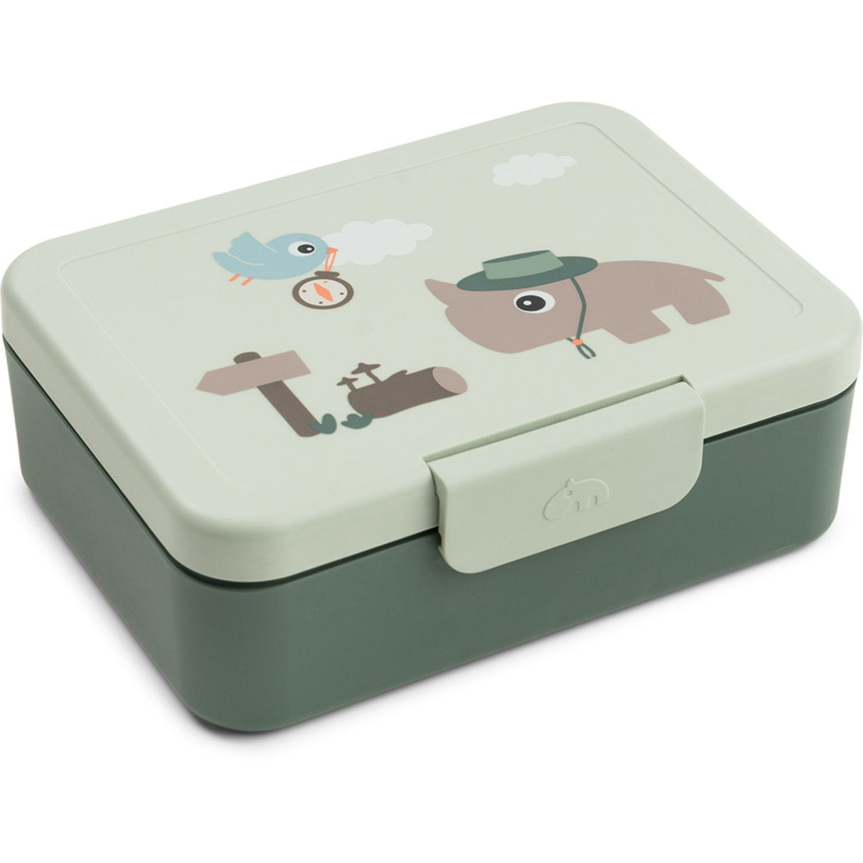 DonebyDeer Green Tiny Trails Lunch Eske Med Divider