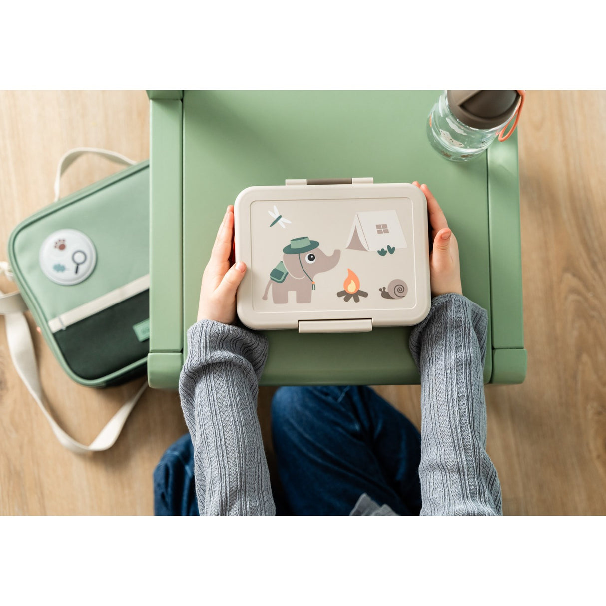 DonebyDeer Sand Tiny Trails Lunch Eske Med Divider