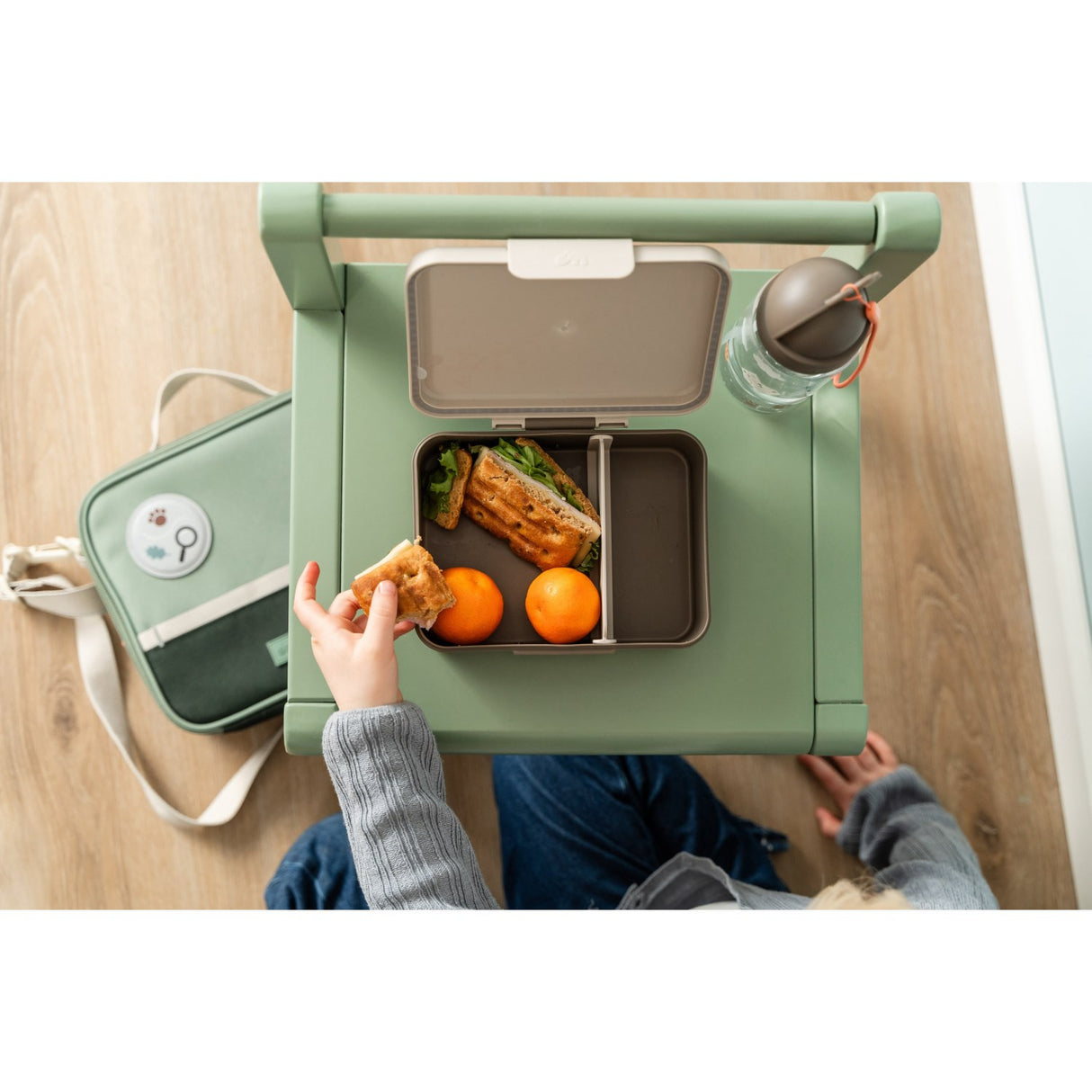 DonebyDeer Sand Tiny Trails Lunch Eske Med Divider