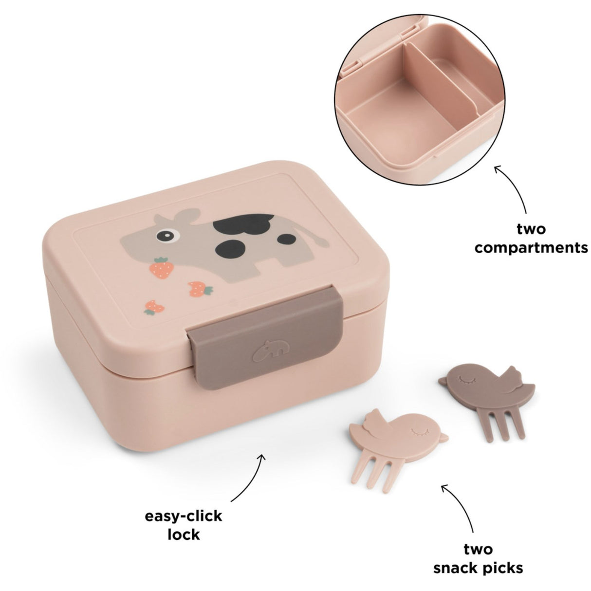 DonebyDeer Powder Tiny Farm Tiny Lunch Eske Med Snack Picks