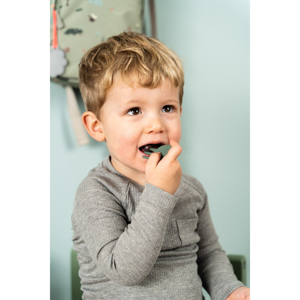 DonebyDeer Green Tiny Trails Tiny Lunch Eske Med Snack Picks