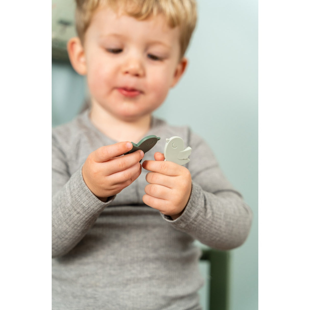 DonebyDeer Green Tiny Trails Tiny Lunch Eske Med Snack Picks